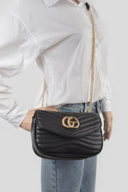 Fendax Quilted Faux Leather Crossbody Bag