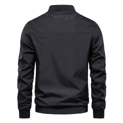 Men's Zip-up Jacket With Pockets