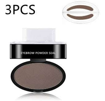 Eyebrow Powder Stamp Tint Stencil Kit Cosmetics Professional Makeup Waterproof Eye Brow Stamp Lift Eyebrow Enhancers Stencil Kit Fendax 0