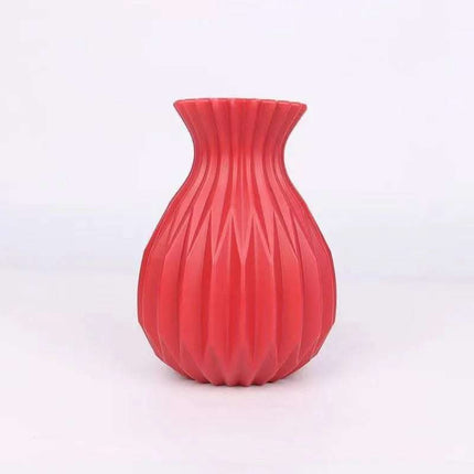 Pineapple Plastic Vase Flower Arrangement Home Display Modern Light Luxury Simulation Fendax 0