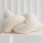 Beige Lambswool Twist Stick / Item Sale