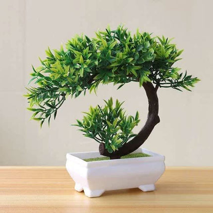 Artificial Potted Green Small Arborous Plants Fendax 0