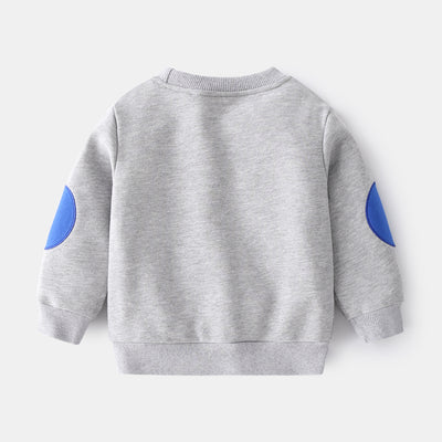 Trendy Boys Round Neck Long Sleeve Sweatshirt
