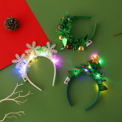 Christmas Hair Band Glowing Headband