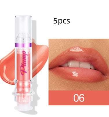 New Tube Lip Rich Lip Color Slightly Spicy Lip Honey Lip Glass Mirror Face Lip Mirror Liquid Lipstick Fendax 0