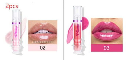 New Tube Lip Rich Lip Color Slightly Spicy Lip Honey Lip Glass Mirror Face Lip Mirror Liquid Lipstick Fendax 0