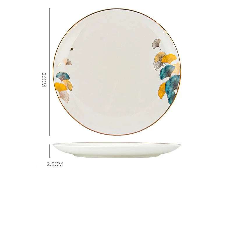 Dinner Plates Ceramic Steak Plate Web Porcelain Fendax 0