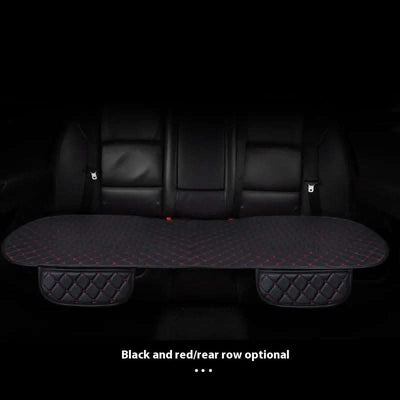Car Seat Cushion Leather Single Non-slip Non-backrest Three-piece Set Car Mats Factory Delivery Fendax 0