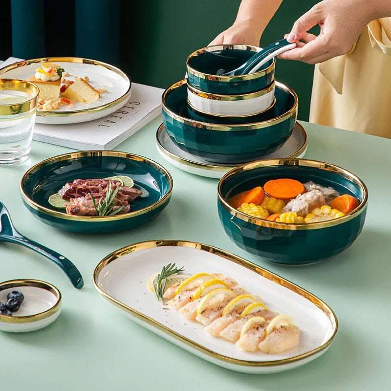 Light Luxury Nordic Creative Home Ceramic Rice Bowl Fendax 0