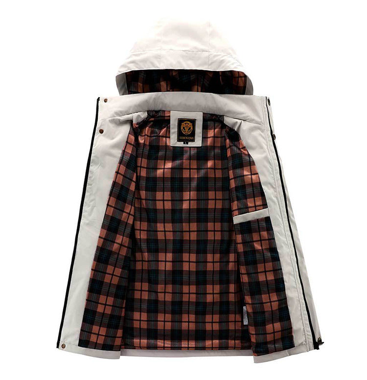 Men's Casual Hooded Jacket