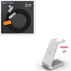 White Set4 / Apple US plug