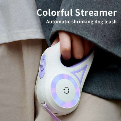 Dog Leash Retractable Leash And Dog Collar Spotlight Automatic Pet Dog Cat Traction Rope For Small Medium Dogs Pet Product Fendax 0