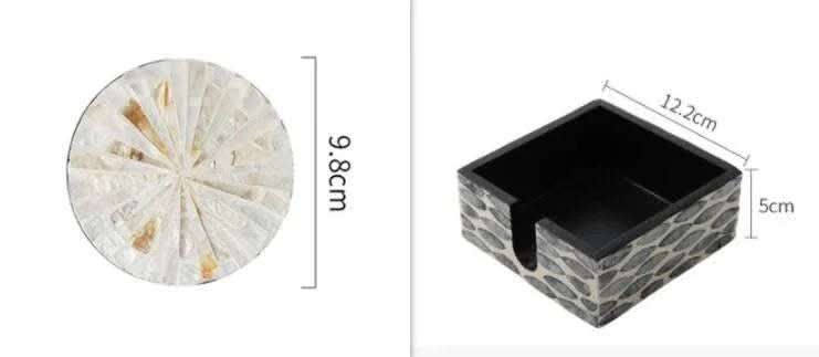 Light Luxury Wooden Decorative Bowl Mat Fendax 0