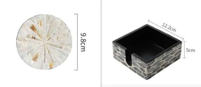 Light Luxury Wooden Decorative Bowl Mat Fendax 0