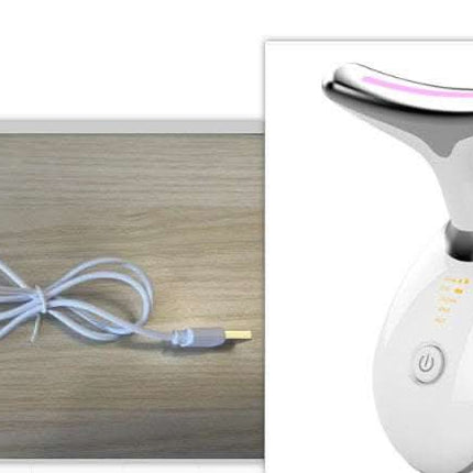 EMS Thermal Neck Lifting And Tighten Massager Electric Microcurrent Wrinkle Remover Fendax 0