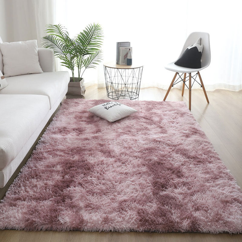 Living Room Plush Tie-dyed Carpet