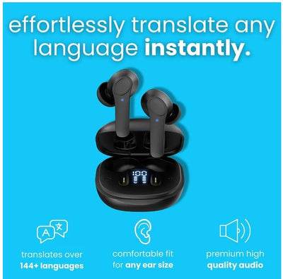 Translator Earbuds 144 Languages