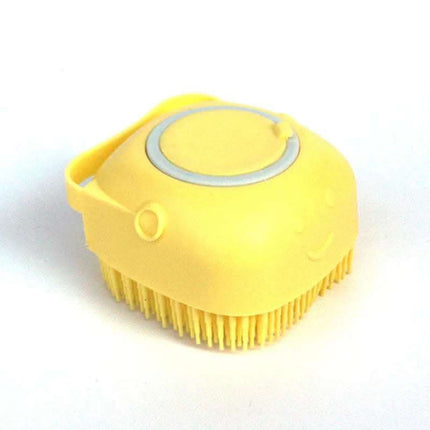Silicone Dog Bath Massage Gloves Brush Pet Cat Bathroom Cleaning Tool Comb Brush For Dog Can Pour Shampoo Dog Grooming Supplies Fendax 0