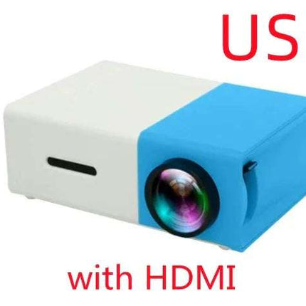 Portable Projector 3D Hd Led Home Theater Cinema HDMI-compatible Usb Audio Projector Yg300 Mini Projector Fendax 0