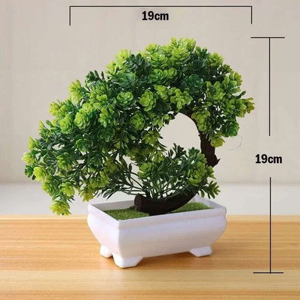Artificial Potted Green Small Arborous Plants Fendax 0