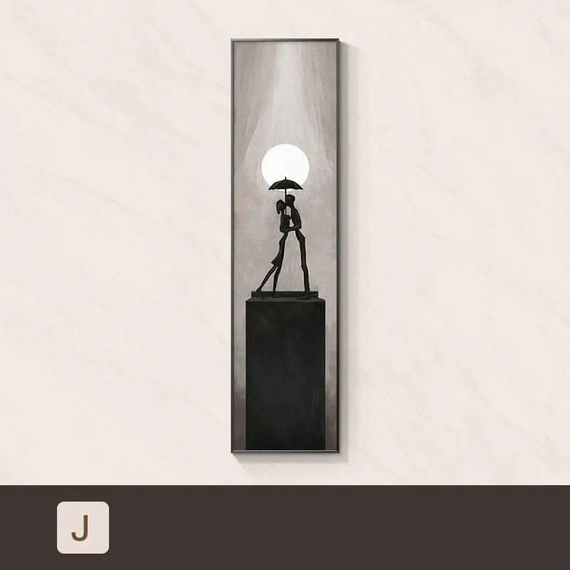 Modern Light Luxury Led Luminous Entryway Decorative Painting Fendax 0