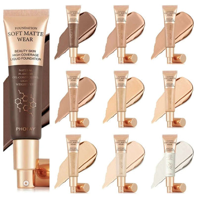 PHOFAY Full Coverage Foundation Fendax 4