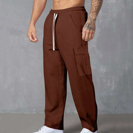 Autumn Retro Leisure Cargo Men's Versatile Loose-fitting Wide-leg Trousers Fendax 0