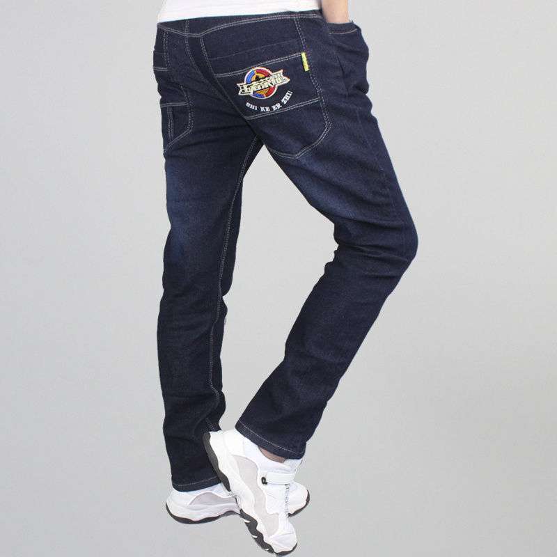 Boys Casual Pants Straight Stretch