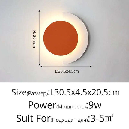 Light Luxury Minimalist Bedroom Bedside Wall Lamp Background Wall Decorative Lamp Fendax 0