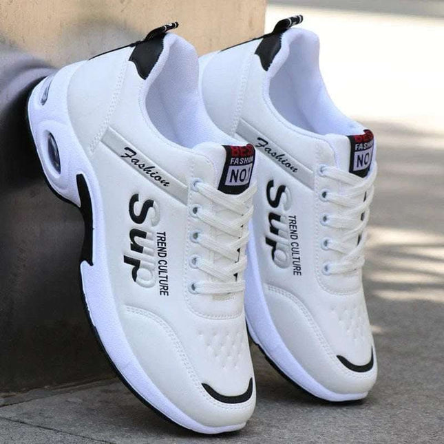 Autumn And Winter Leather Waterproof Shoes Non-slip Breathable Plus Size Men Fendax 0