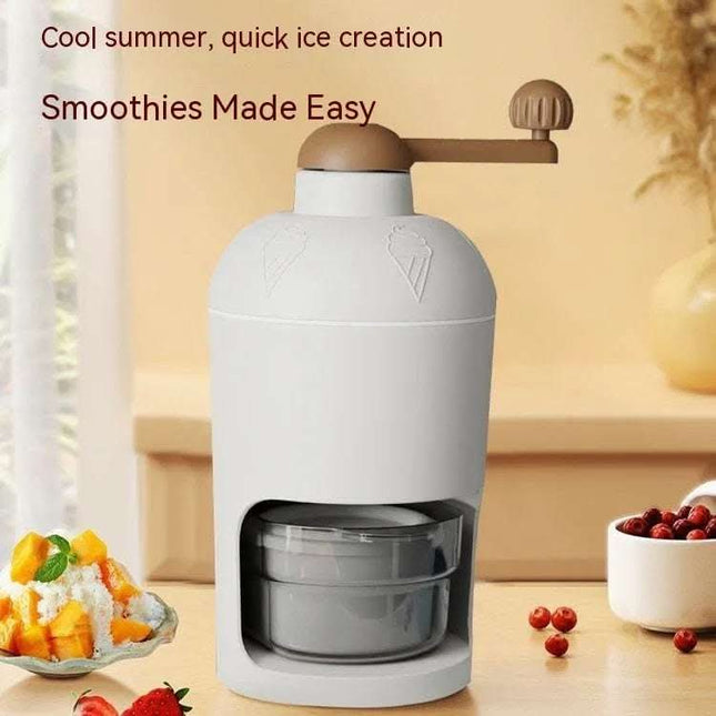 Manual Ice Crusher Household Small Ice Crushing Stall Hand Ice Breaking Ice Maker Fendax 0