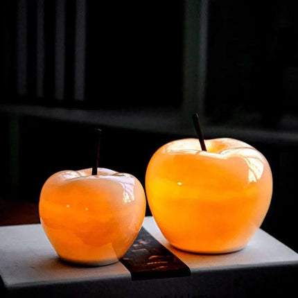 Nordic Home Bedroom Kitchen Home Porcelain Pearl Glaze Apple Ornaments Fendax 0