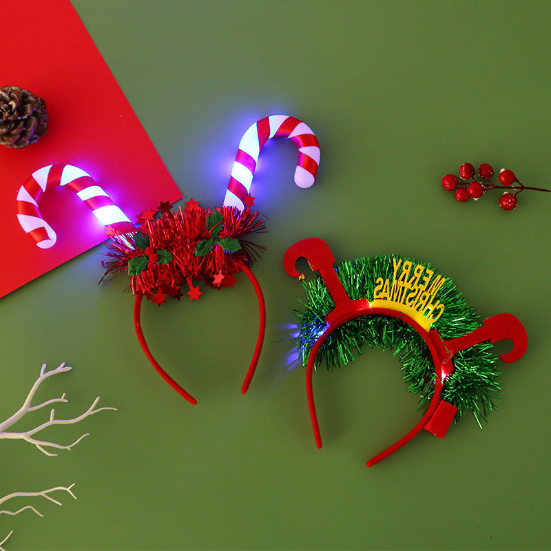 Christmas Hair Band Glowing Headband