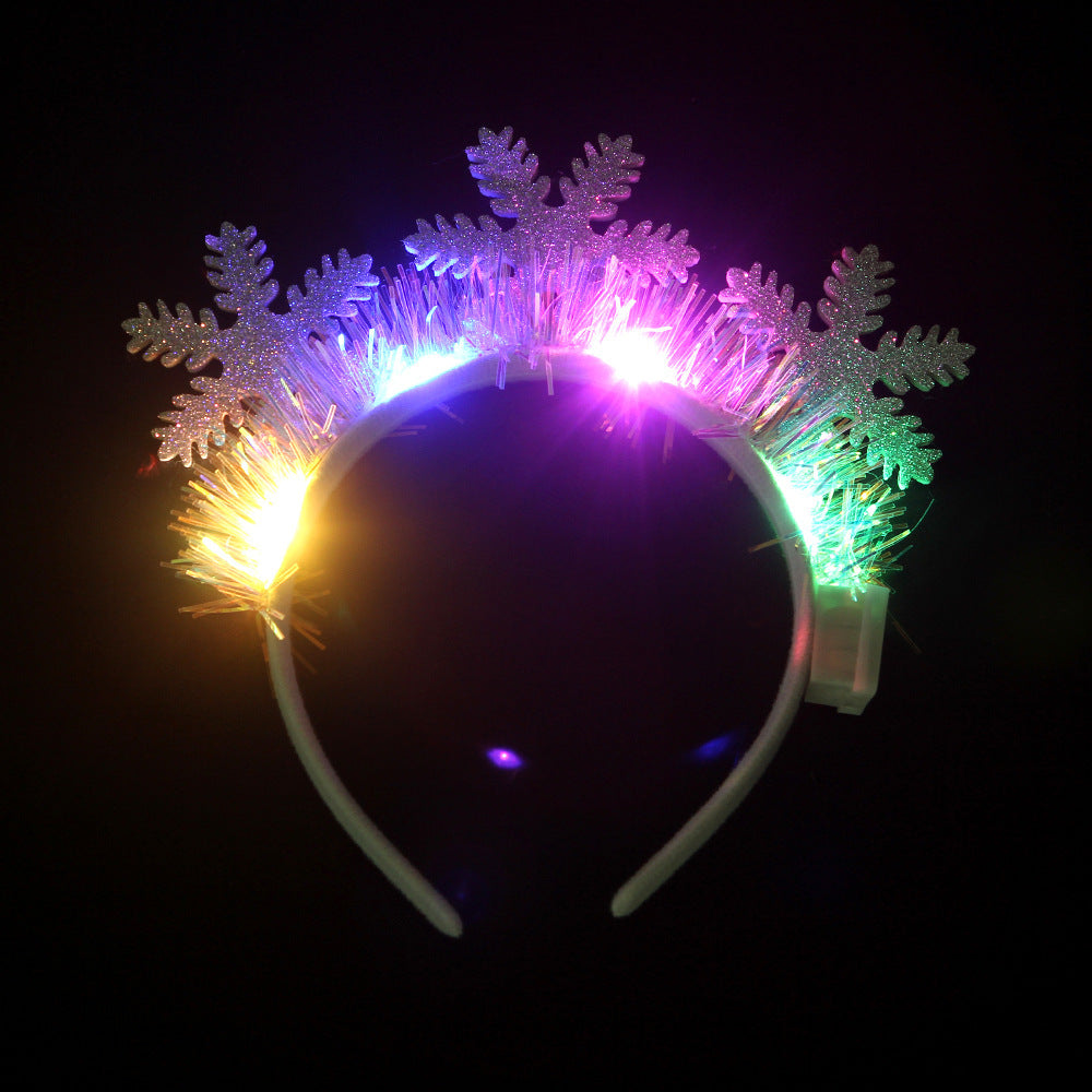 Christmas Hair Band Glowing Headband