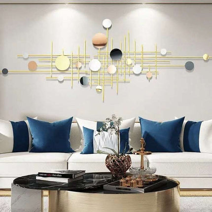Light Luxury Wrought Iron Home Living Room Wall Decoration Fendax 0