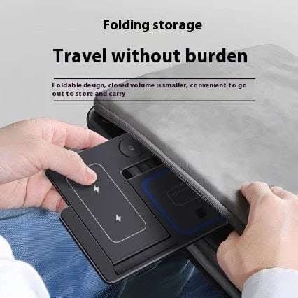 15W 3 In 1 LED Fast Wireless Charger Stand Foldable Charging Station For Smart Phone 15 14 13 12 11 IWatch 9 8 7 6 5 Airpods Pro Fendax 0