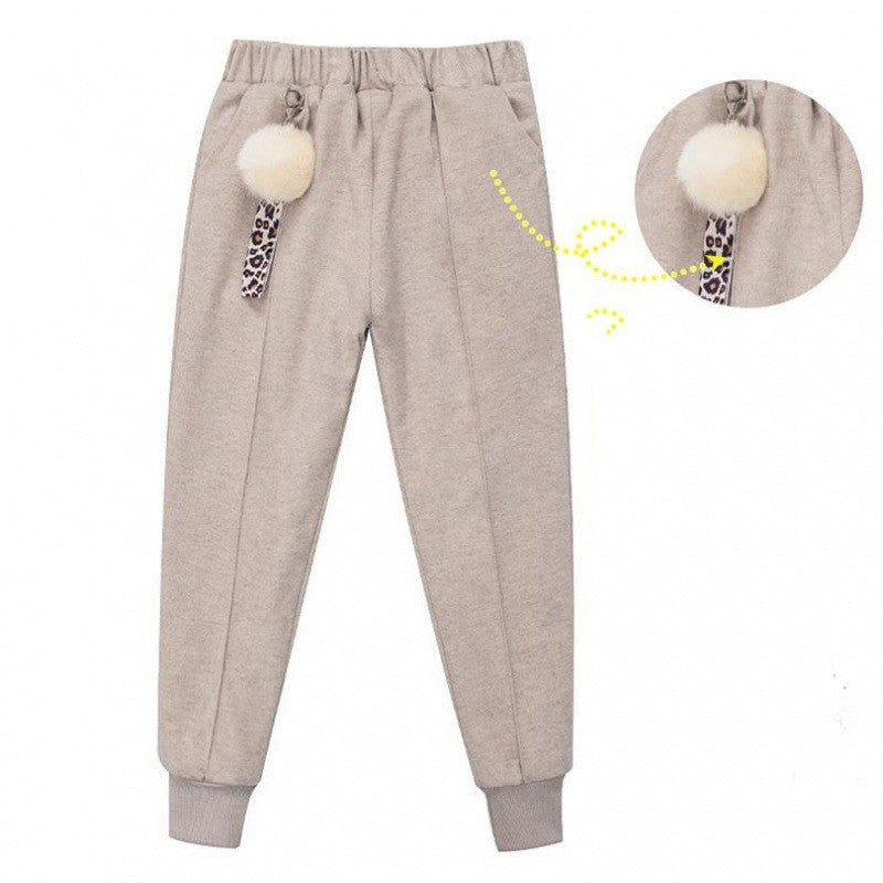 Children's Cotton Woolen Trousers