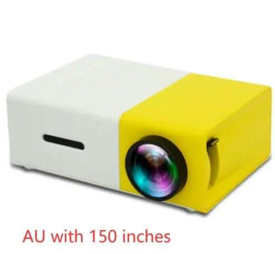 Portable Projector 3D Hd Led Home Theater Cinema HDMI-compatible Usb Audio Projector Yg300 Mini Projector Fendax 0