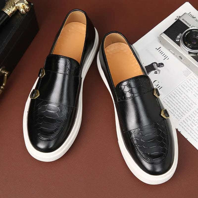 Men's Summer New Fashion Casual Leather Shoes Fendax 0