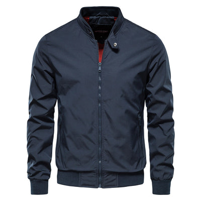 Men's Zip-up Jacket With Pockets