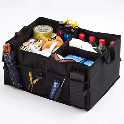 Car Trunk Storage Box Car Storage Box Multifunctional Folding Storage Box Organizing Box In-car Tool Box Fendax 0