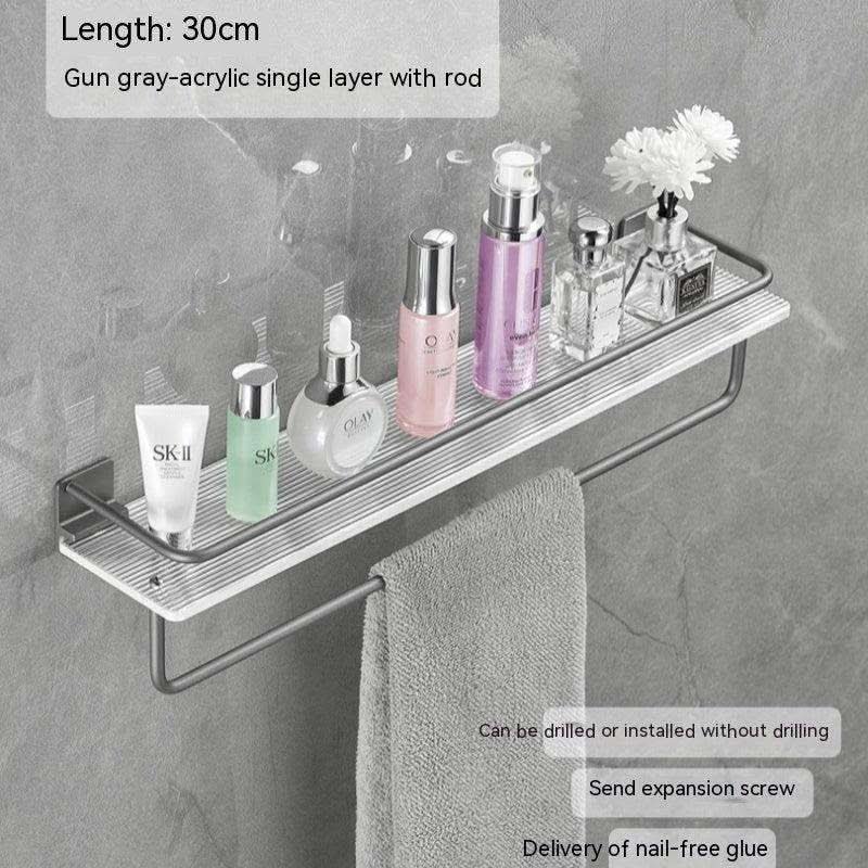 Acrylic Bathroom Storage Rack Bathroom Towels Storage Rack Fendax 0