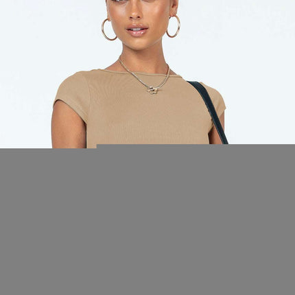 Summer Female Y2g Hollow Crop-top Short Sleeve T-shirt Fendax 0
