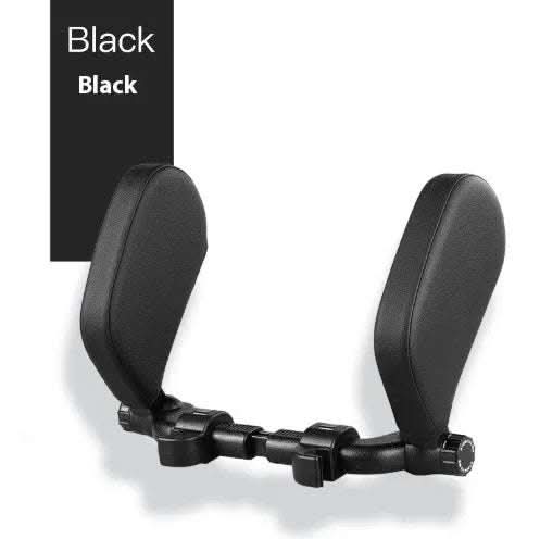 Car headrest pillow Sleep Adjustable Side Car Soft Travel Seat Headrest Auto Leather Support Neck Pillow Cushion car accessories Fendax 0