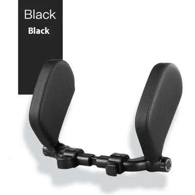 Car headrest pillow Sleep Adjustable Side Car Soft Travel Seat Headrest Auto Leather Support Neck Pillow Cushion car accessories Fendax 0