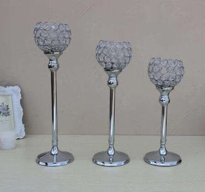 Home Crystal Nordic Light Luxury Metal Candle Cup Holder Fendax 0