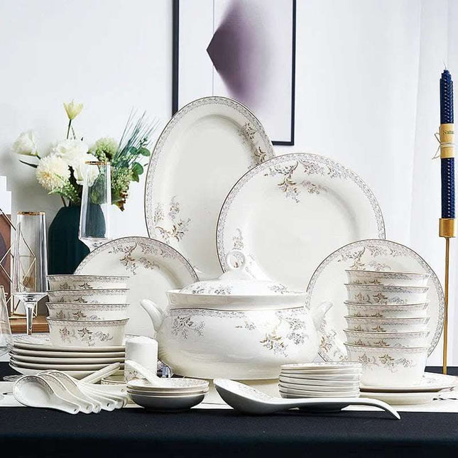Ceramic Bowls And Saucers Set Bone China Bowls And Plates Fendax 0