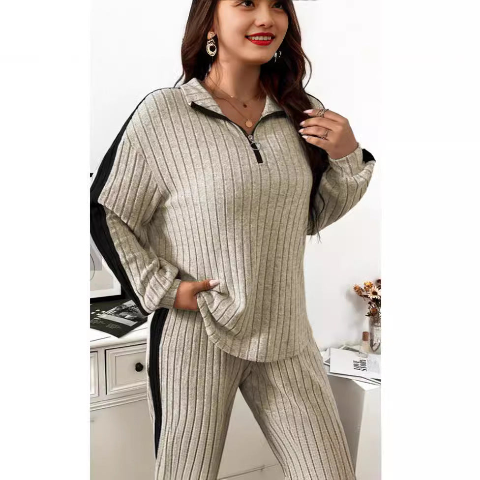 Women's Sweater Two-piece Set