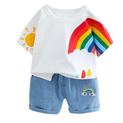 Baby Handsome Trendy Little Boy Summer Clothes Fendax 0