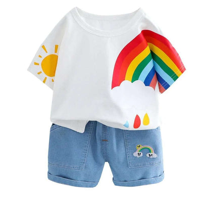 Baby Handsome Trendy Little Boy Summer Clothes Fendax 0